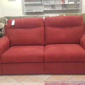 DIVANO-ROSSO-RECLINABILE divano rosso reclinabile